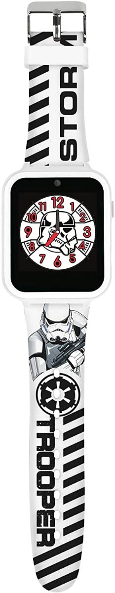 Star Wars Storm Trooper Kids Smart Watch with White Silicone Strap STM4353