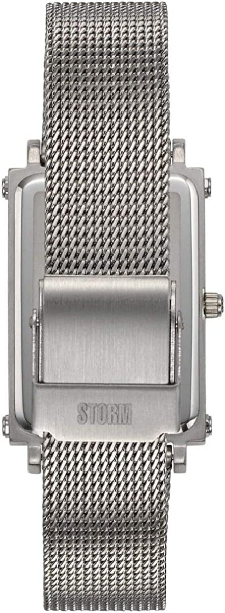 STORM Issimo Lazer Purple Ladies Watch with Purple Dial and Silver Milanese Strap 47489/P
