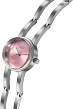 STORM Omie Pink Ladies Watch with Pink Dial and Silver Bracelet 47469/PK