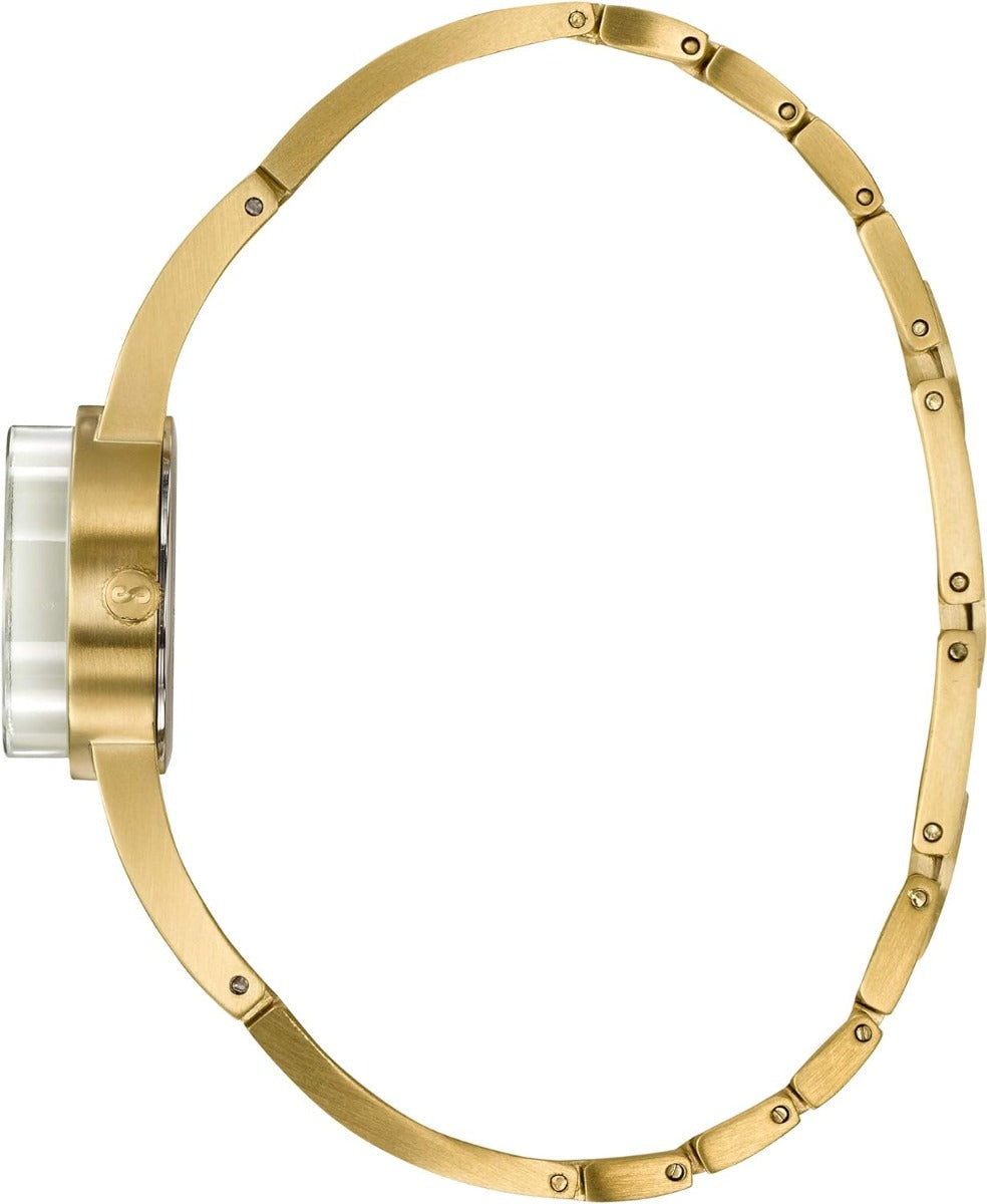 Storm Omie Ladies Watch with Red Dial and Gold Bracelet 47469/GD/R