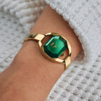 Storm Tulisa Gold Lazer Green Ladies Watch with Green Dial and Gold Bracelet 47545/GD/GN