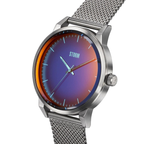 Mens STORM Styro Lazer Blue Watch with Blue Dial and Silver Milanese Strap 47487/LB
