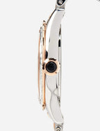 Seiko Ladies Watch with Silver Dial and Two Tone Strap SUR386P1