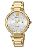 Seiko Solar Stainless Steel Bracelet Woman's Watch SUT1589P1