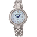 Seiko Ladies Stainless Steel Diamond Set Watch SUT181P9
