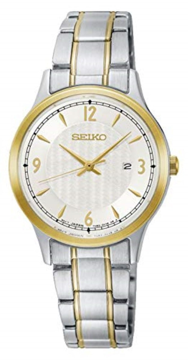 Seiko Ladies Two Tone Analogue Quartz Watch SXDG94P1