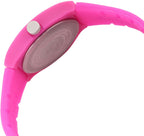 Superdry Ladies Watch with Purple Dial Pink Silicone Strap SYG164PV