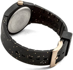 Superdry Ladies Urban Watch with Black Silicone Strap Watch with Black Dial SYL167B