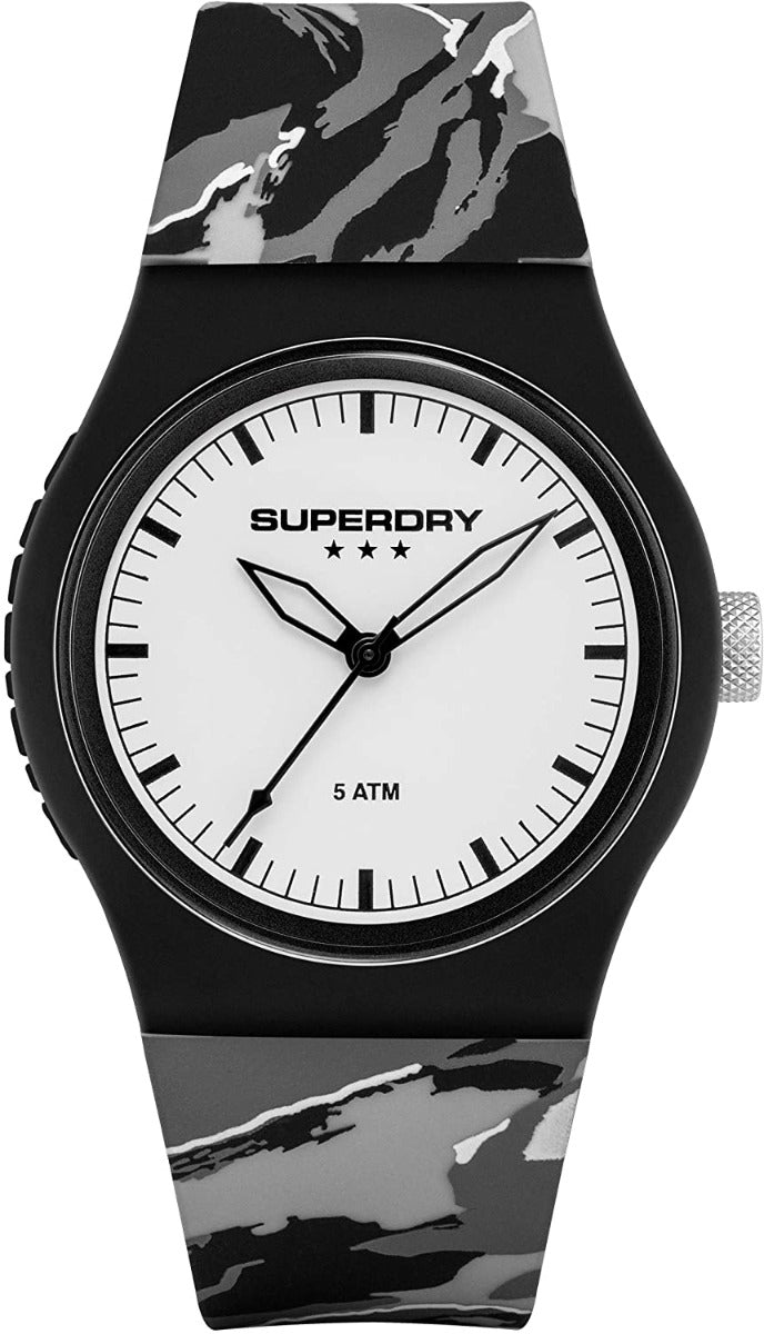 Superdry Ladies Watch with Silicone Strap SYL270EW