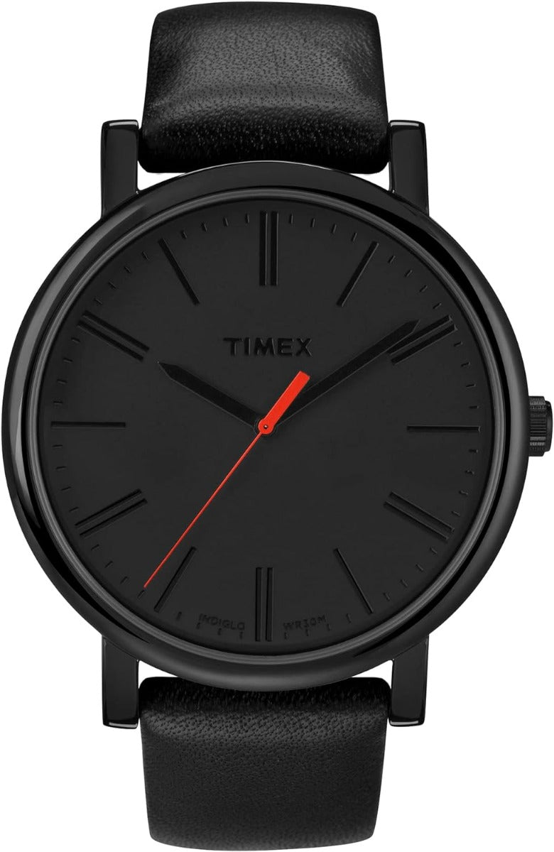 Olwyn Ddu a Strap Ddu Timex T2N7949 i Ddynion