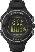 Timex Expedition Digital Watch with Black Resin Strap T49950