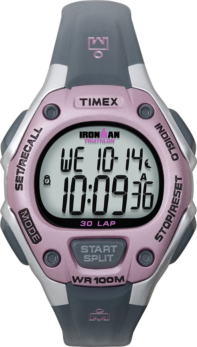 Timex Ironman Ladies Digital Watch with Grey Strap Watch T5K020