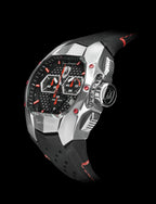 Tonino Lamborghini GT1 Men's Watch with Black Leather Strap T9GA-SS