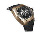 Tonino Lamborghini GT1 Men's Watch with Black Leather Strap T9GD-RG