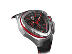 Tonino Lamborghini Spyder X Men's Watch with Black Leather Strap T9XA-SS