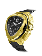 Tonino Lamborghini Spyder X Men's Watch with Black Leather Strap T9XD-YG