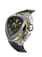 Tonino Lamborghini Spyder X Men's Watch with Black Leather Strap T9XE-SS