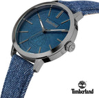 Timberland Greycourt Mens Watch with Blue Dial and Blue Fabric Strap TDWGA2090703