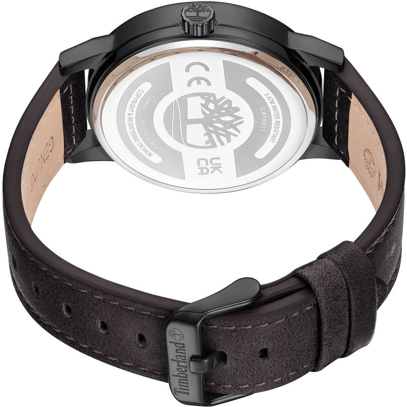 Timberland Newfane Mens Watch with Black Dial TDWGA9003101