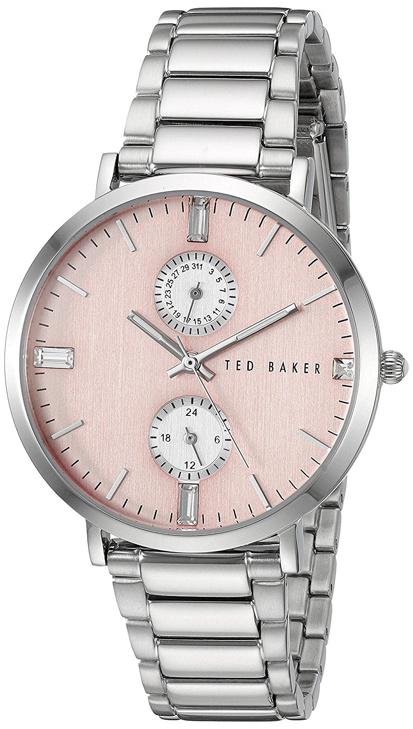 Ted Baker Womens Stainless Steel Strap Pink Dial TE10024715