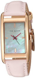 Ted Baker Ladies Rose Gold Pink Strap Watch TE10030751