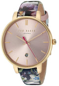 Ted Baker Women's Leather Strap Violet Dial Watch TE10031542 RRP £135