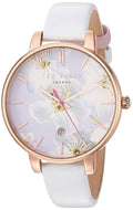 Ted Baker Women's Leather Strap Silver Dial Watch TE10031545 RRP £135