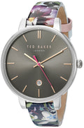 Ted Baker Women's Floral Leather Strap Black Dial Watch TE10031549 RRP £135