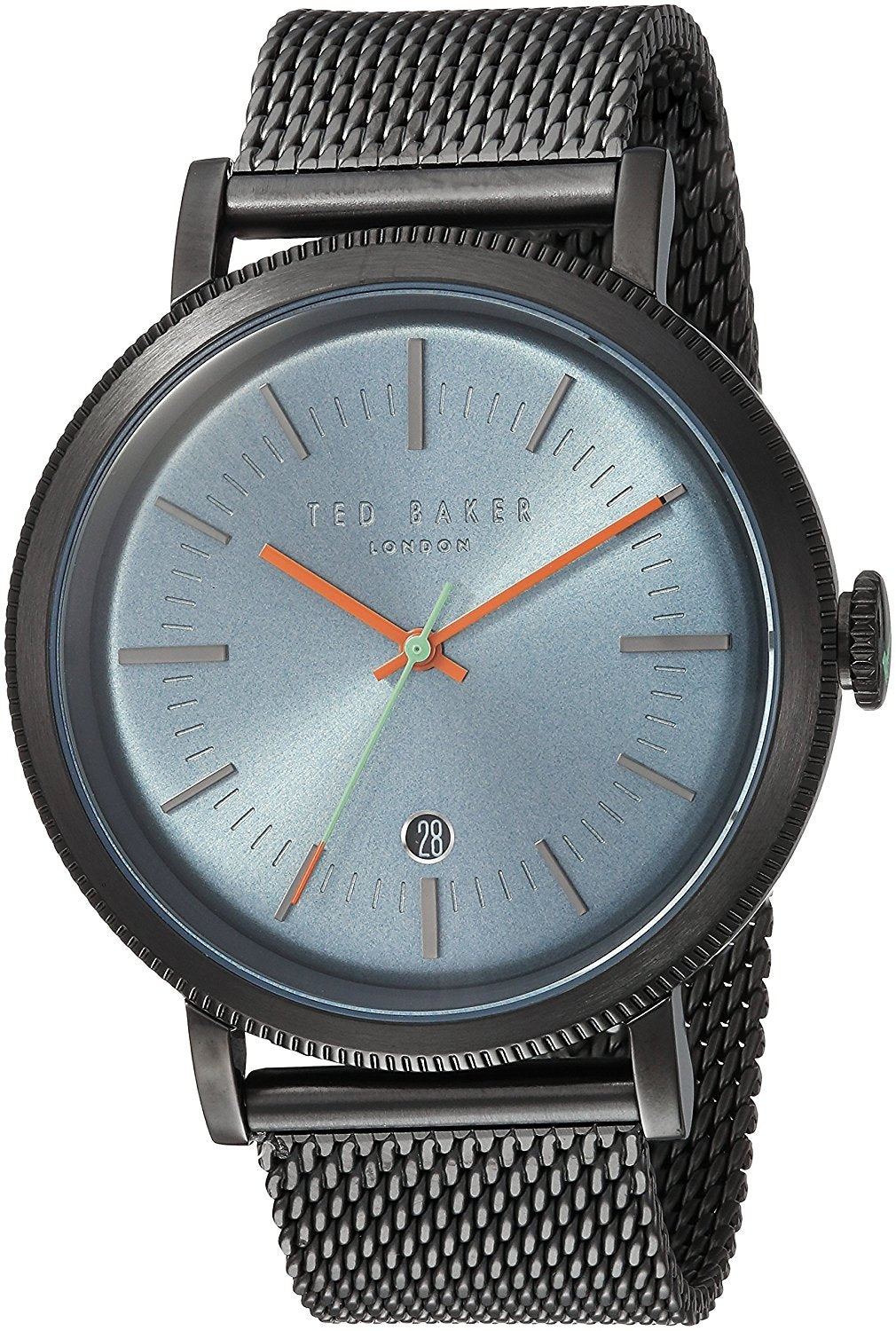 Ted Baker Men's 'CONNOR' Quartz and Stainless-Steel-Plated Casual Watch, Color:Grey (Model: TE15062008)