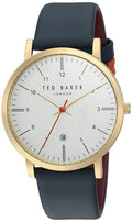Ted Baker Men's Samuel Black Leather Strap Watch TE15088003