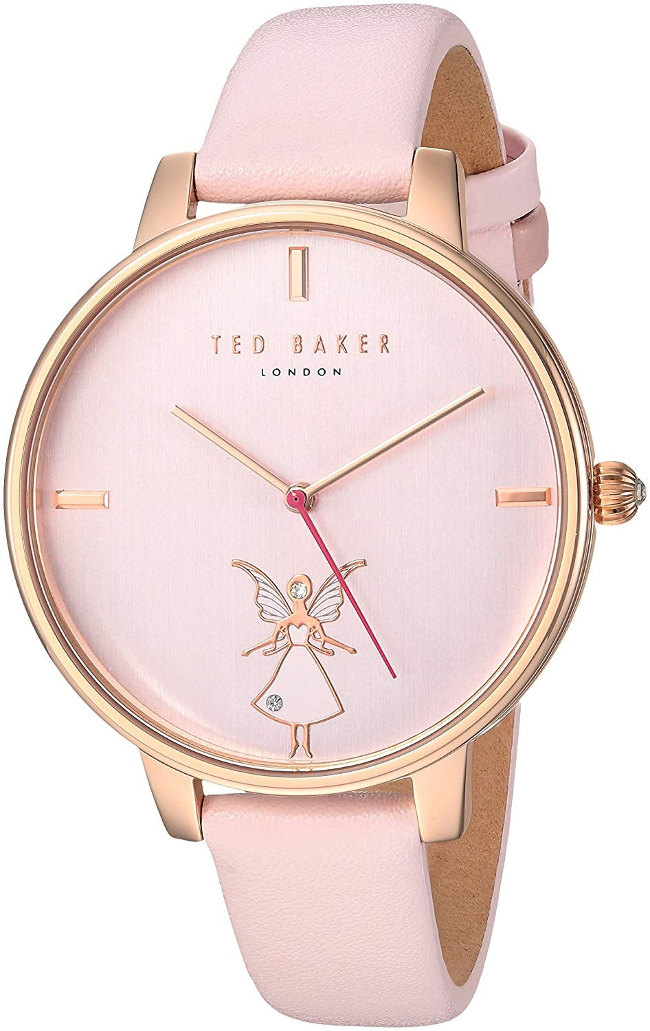 Ted Baker Women's KATE Quartz Stainless Steel and Leather Casual Watch TE15162004