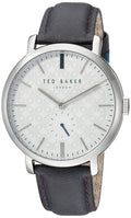 Ted Baker Men's TRENT Quartz Stainless Steel and Leather Casual Watch TE15193007