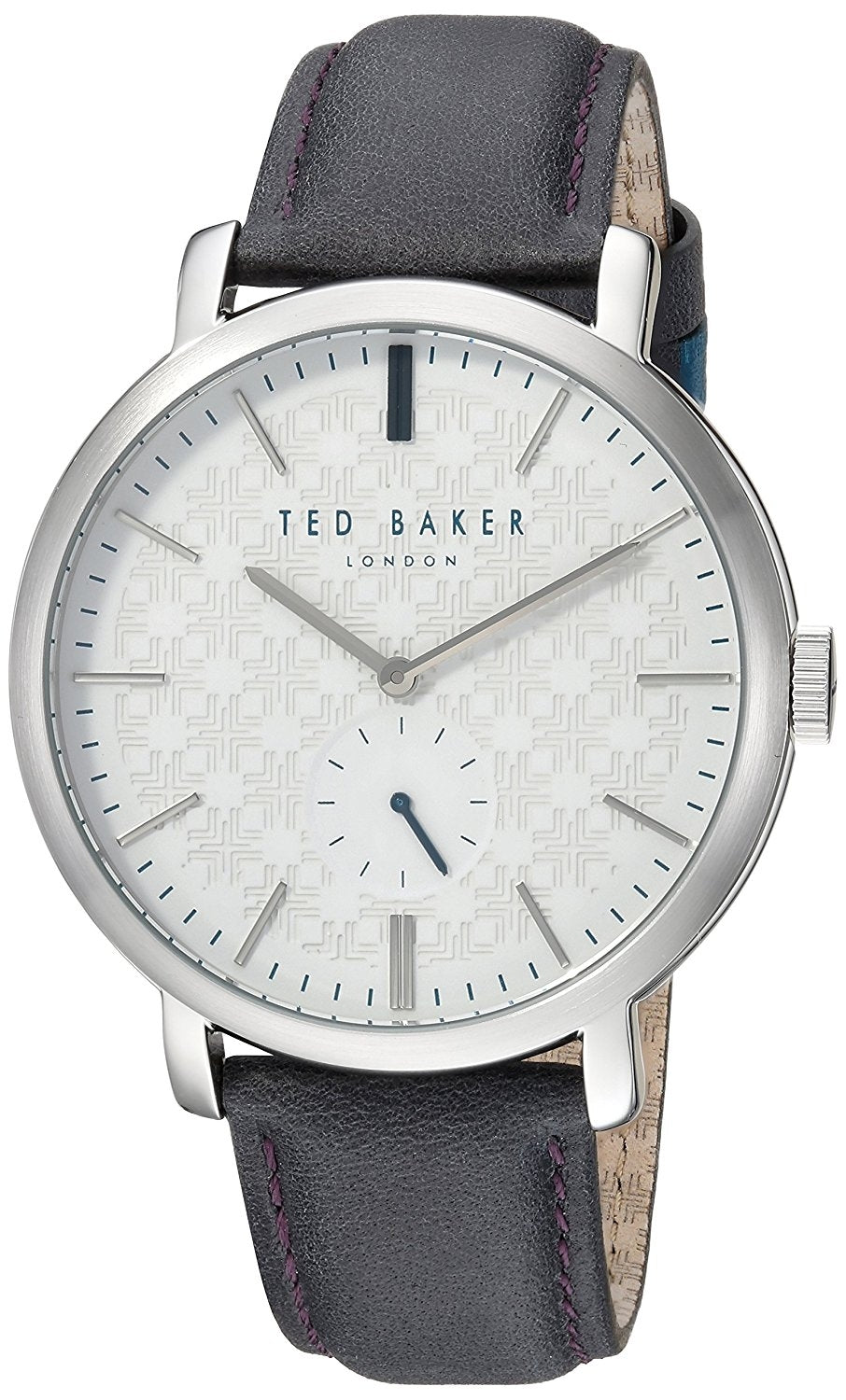 Ted Baker Men's TRENT Quartz Stainless Steel and Leather Casual Watch TE15193007