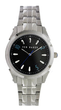 Ted Baker Gents Stainless Steel Black Face TE3031