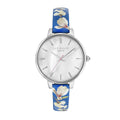 Ted Baker Ladies Watch with Blue Dial & Blue Floral Strap TE50005019