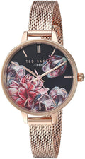 Ted Baker Ladies Rose Gold Milanese Bracelet Watch TE50070002