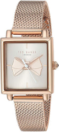 Ted Baker Women's Analogue Quartz Watch with Rose Gold Strap TE50516004