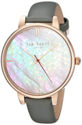Ted Baker Ladies Kate Grey Leather Strap Watch TEC0025002