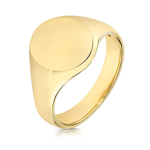 9ct Yellow Gold Signet Ring