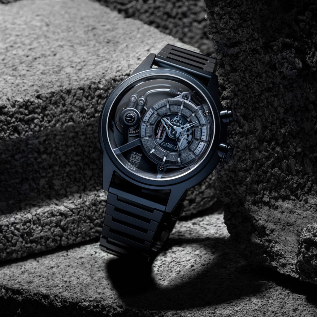 The Electricianz SteelZ The Blue Z - Metal Mens Watch with Blue Stainless Steel Strap ZZ-A4C/03