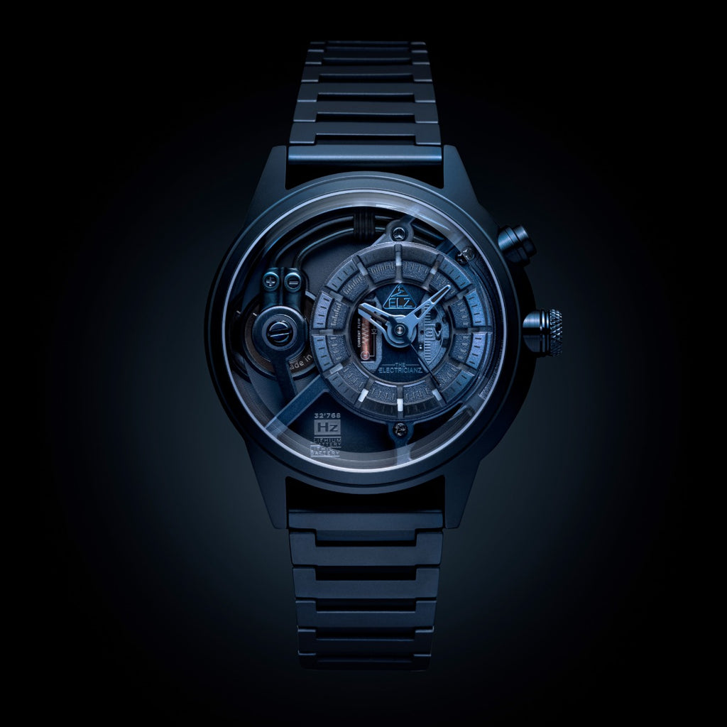 The Electricianz SteelZ The Blue Z - Metal Mens Watch with Blue Stainless Steel Strap ZZ-A4C/03