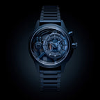 The Electricianz SteelZ The Blue Z - Metal Mens Watch with Blue Stainless Steel Strap ZZ-A4C/03