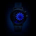 The Electricianz SteelZ The Blue Z - Rubber Mens Watch with Blue Rubber Strap ZZ-A4C/04
