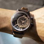 The Electricianz SteelZ The Brown Z - Leather Mens Watch with Brown Leather Strap ZZ-A4C/02