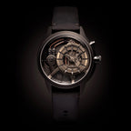 The Electricianz SteelZ The Brown Z - Leather Mens Watch with Brown Leather Strap ZZ-A4C/02
