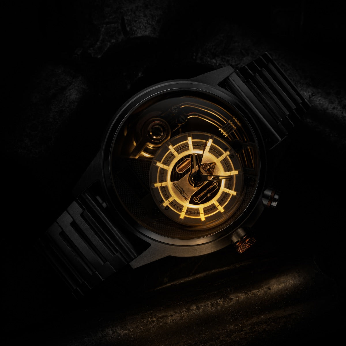 The Electricianz SteelZ The Steel Z - Metal Mens Watch with Silver Stainless Steel Strap ZZ-A3C/01-MB