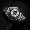 The Electricianz SteelZ The Steel Z - Metal Mens Watch with Silver Stainless Steel Strap ZZ-A3C/01-MB