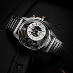 The Electricianz SteelZ The Steel Z - Metal Mens Watch with Silver Stainless Steel Strap ZZ-A3C/01-MB