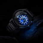 The Electricianz SteelZ The Stone Z - Metal Mens Watch with Silver Stainless Steel Strap ZZ-A3C/02-MB