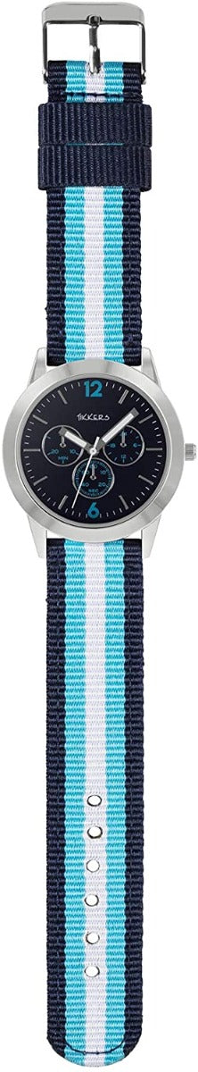 Tikkers Boy's Watch with Blue Dial and Blue Nylon Strap TK0192